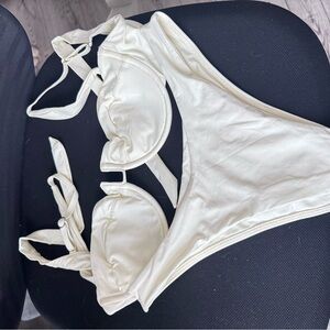 Cream Bikini Set - Like New, Never Worn